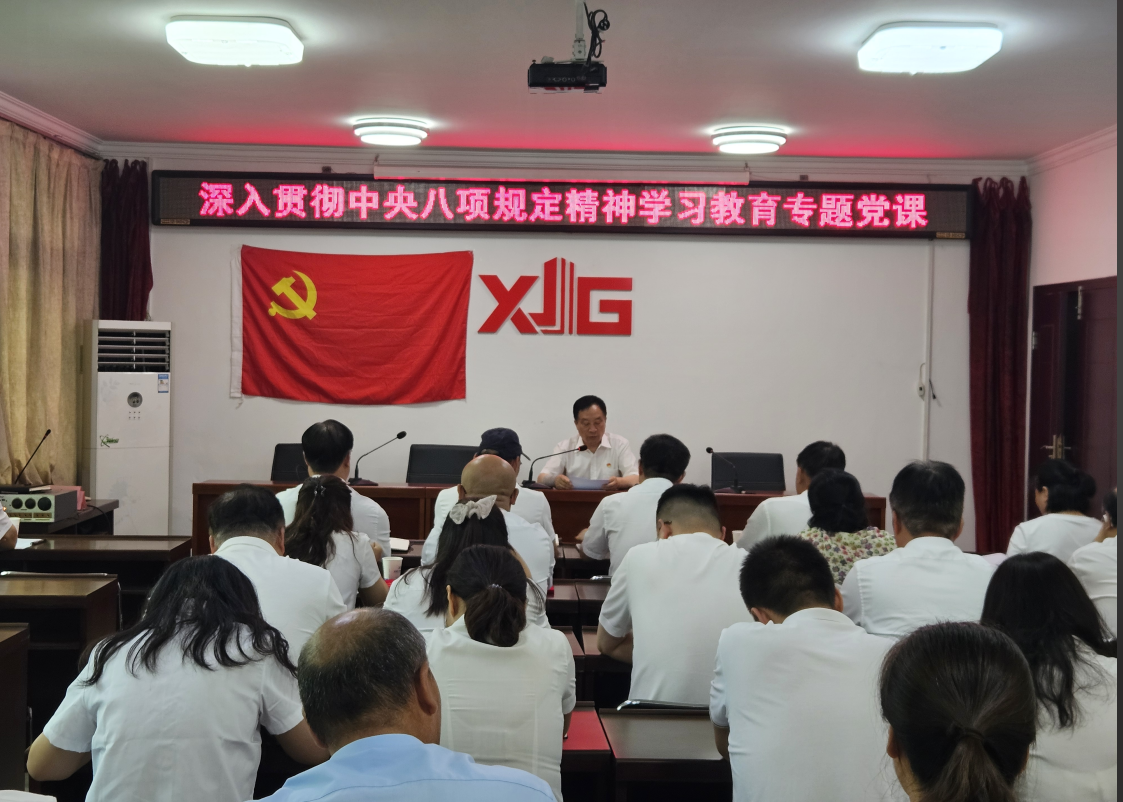 咸陽(yáng)建工開展“兩優(yōu)一先”表彰暨學(xué)習(xí)教育專題黨課活動(dòng)